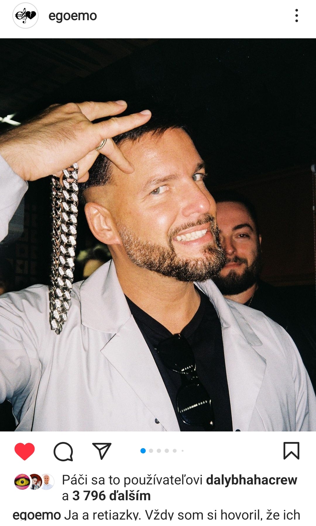 Reper Ego a nové šperky